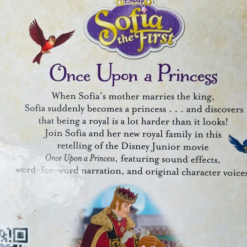 Sofia the First Read-Along Storybook: Once Upon a Princess
